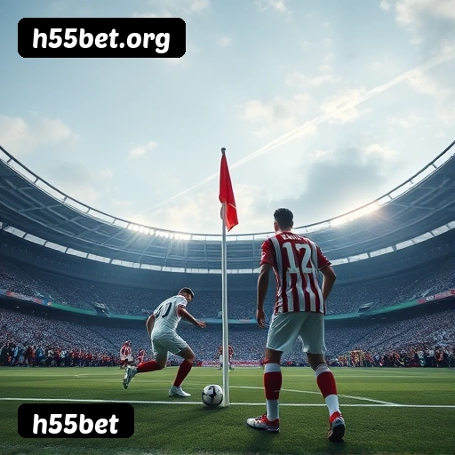 App h55bet para iOS e Android — interface mobile, login biométrico e PIX integrado
